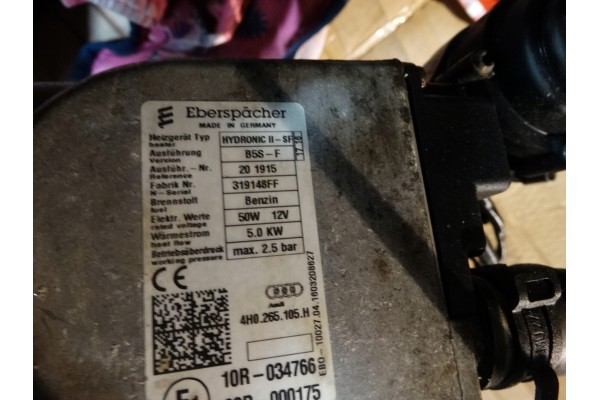 Calefactor de gasolina Webasto para Audi A8 D4 S8 4H 1