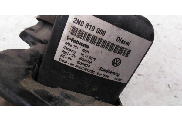 VW CRAFTER II 7C 2 0 TDI WEBASTO PARKING HEATER 2N0819008 Quality of parts according to GVO O original with manufacturer s logo 
