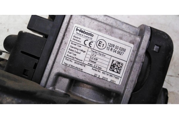 VW CRAFTER II 7C 2 0 TDI WEBASTO PARKING HEATER 2N0819008 Catalog number of the part VW CRAFTER II 7C 2 0 TDI WEBASTO OGRZEWANIE