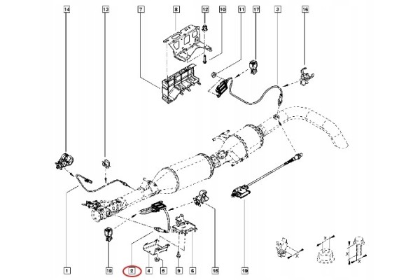 LAMBDA SENSOR R 2 3DCI NOX BEFORE EAN GTIN 750797523335