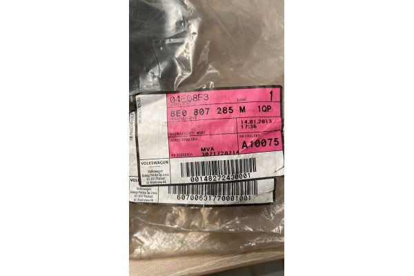 8E0807285M1QP registration table frame grey Car type passenger cars