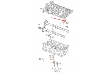 OE VAG 06H109022BJ CAMSHAFT VW TRANSPORTER 2 0 TSI 12 AUDI A4 Catalog number of the original 06H109022BJ