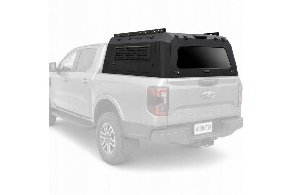 Construction of the HARDTOP Ford Ranger 2022 Aluminium Extension Black