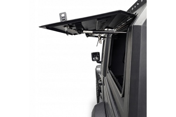 Construction of the HARDTOP Ford Ranger 2022 Aluminium Extension Black Catalog number of the part 24099
