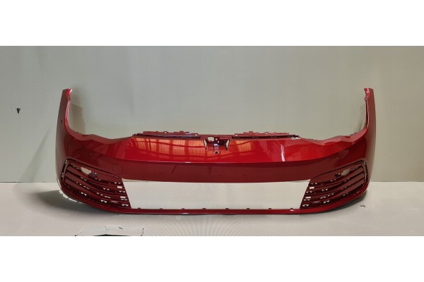 VW GOLF 8 STYLE 2019 2024 BUMPER FRONT NEW ORIGINAL KINGS RED LC3J Catalog number of the part 5H0807221J LC3J STYLE