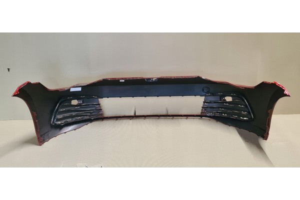VW GOLF 8 STYLE 2019 2024 BUMPER FRONT NEW ORIGINAL KINGS RED LC3J Surface painted