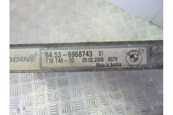 6968743 CONDENSADOR / RADIADOR  AIRE ACONDICIONADO BMW SERIE 1 BERLINA (E81/E87) 120d 2008 6968743 190319 BMW - 4
