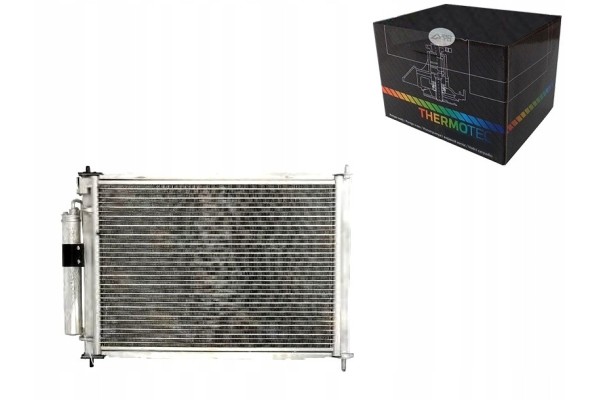 Air conditioning condenser THERMOTEC KTT110399 Catalog number of substitutes KAMOKA 7780004 NRF 350055 PROFIT PR 6055A1 WILMINK 