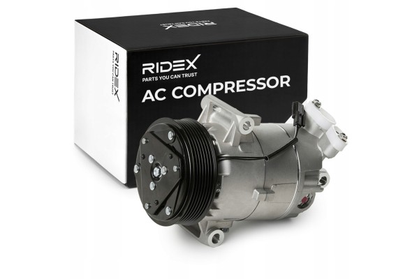 Air conditioning compressor RIDEX 447K0067 for VAUXHALL Vivaro Van X82