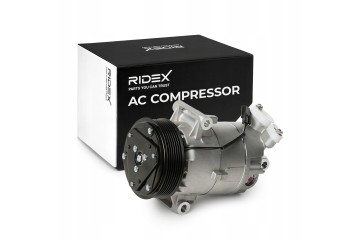 Air conditioning compressor RIDEX 447K0067 for VAUXHALL Vivaro Van X82 Catalog number of the original 95522224 93867705 92600364