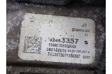 BRIDGE DIFFERENTIAL REAR 42463364 OPEL MOKKA 1 4 18R Version European