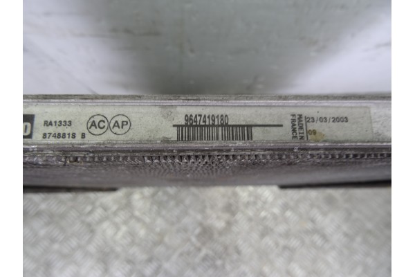 9647419180 RADIADOR AGUA PEUGEOT 307 BREAK / SW (S1)(04.2002)