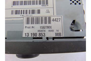 13190853  SISTEMA AUDIO / RADIO CD OPEL VECTRA C BERLINA Elegance 2006 13190853 189994 OPEL - 3