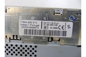 13190853  SISTEMA AUDIO / RADIO CD OPEL VECTRA C BERLINA Elegance 2006 13190853 189994 OPEL - 5