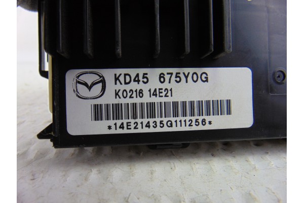 KD45675Y0G  MODULO ELECTRONICO MAZDA 3 BERLINA / SEDÁN (BM/BN) Luxury 2014 KD45675Y0G 201099 MAZDA - 2