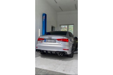 Final silencer Active Audi a3 8v s3 8v Part manufacturer D E CUSTOM