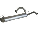 REAR SILENCER CITROEN C1 1 0 VTI 14 BOSAL 135 133 Car type passenger cars