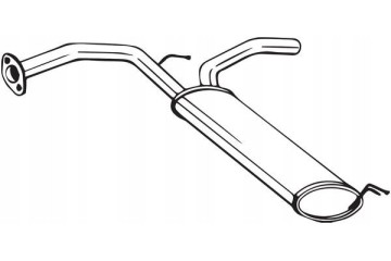 REAR SILENCER CITROEN C1 1 0 VTI 14 BOSAL 135 133 Catalog number of substitutes ASSO 10 7094 EEC EPG961 ERNST 685108 EUROREPAR 1