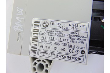 6943791  MODULO ELECTRONICO BMW SERIE 3 BERLINA (E90) 318d 2006 6943791 205270 BMW - 3