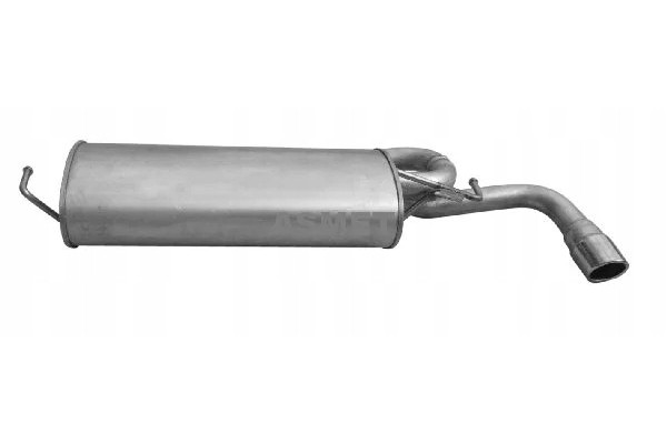 Exhaust system silencer rear ASM26 026