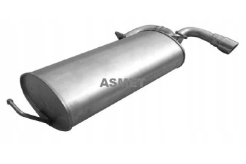 Exhaust system silencer rear ASM26 026 Part manufacturer Asmet