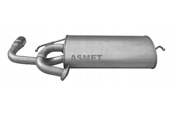 Exhaust system silencer rear ASM26 026 Catalog number of the part 26 026