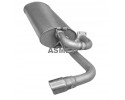 Exhaust system silencer rear ASM26 026 Car type passenger cars
