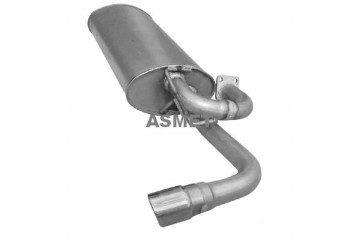 Exhaust system silencer rear ASM26 026 Car type passenger cars