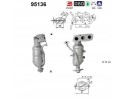 AS CATALYTIC CONVERTER TOYOTA YARIS 1 0VVT I 05 EURO 4