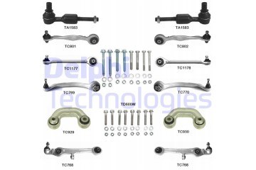 SET OF SUSPENSION ARMS FRONT AUDI A4 B5 A6 C5 Car type passenger cars