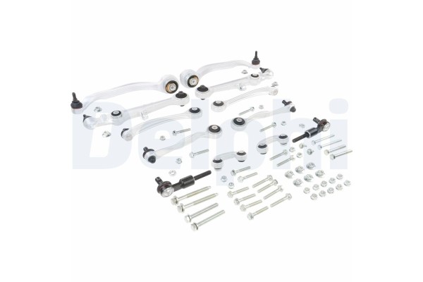 SET OF SUSPENSION ARMS FRONT AUDI A4 B5 A6 C5 Quality of parts according to GVO Q original with factory logo OEM OES