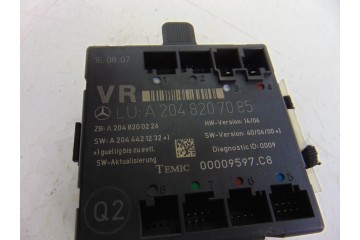 A2048207085 MODULO ELECTRONICO MERCEDES-BENZ CLASE C (BM 204) BERLINA