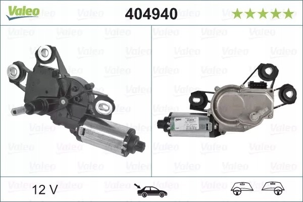 404940 VAL WIPER MOTOR VW MULTIVAN V VI TRANSPORTER V VI 04 03 YOU Part manufacturer Valeo