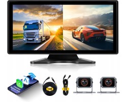 Car Radio Portable Car Screen10 36 inch CarPlay 2x Cameras