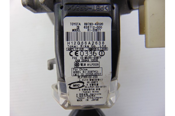 89783-42020  ANTIRROBO / LLAVE CONTACTO TOYOTA RAV4 (A3) Executive 2006 89783-42020 189350 TOYOTA - 3
