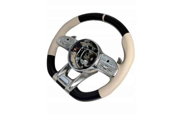 MERCEDES NEW HEATED STEERING WHEEL AMG WOOD CLS53 E63 GT63 A0004608913 Part manufacturer Mercedes Benz OE