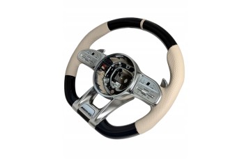 MERCEDES NEW HEATED STEERING WHEEL AMG WOOD CLS53 E63 GT63 A0004608913 Part manufacturer Mercedes Benz OE