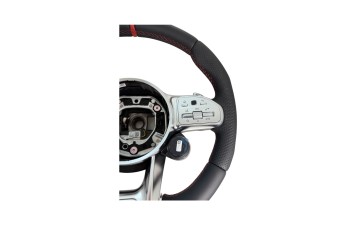 MERCEDES STEERING WHEEL AMG NEW A0004609908 A2059007044 A45 CLA45 C63 E63 G63 Installation side left
