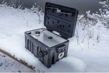 Calefactor Móvil 2kW 12V Caja Calefactora Batería 30 Ah