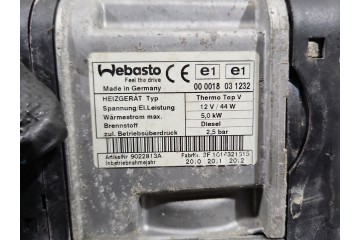 Calefacción estacionaria Webasto Diesel Ford S-Max MK1 Thermo Top V