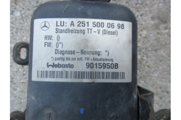 mercedes W251 Webasto Heater A2515000698 Part manufacturer Mercedes Benz OE