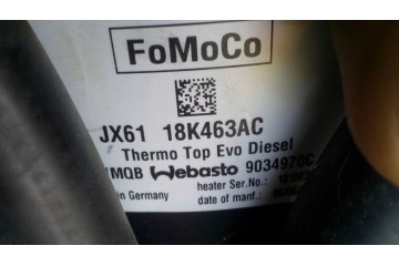 FORD FOCUS MK4 JX61 18K463 AC DIESEL HEATER Quality of parts according to GVO O original with manufacturer s logo OE