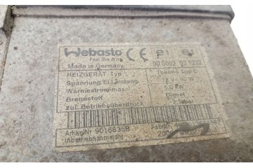 2009 Fiat Scudo Parking heater Webasto 67889C Catalog number of the part 67889C