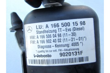 Webasto Mercedes ML W166 3 0 CDI Diesel Car type passenger cars