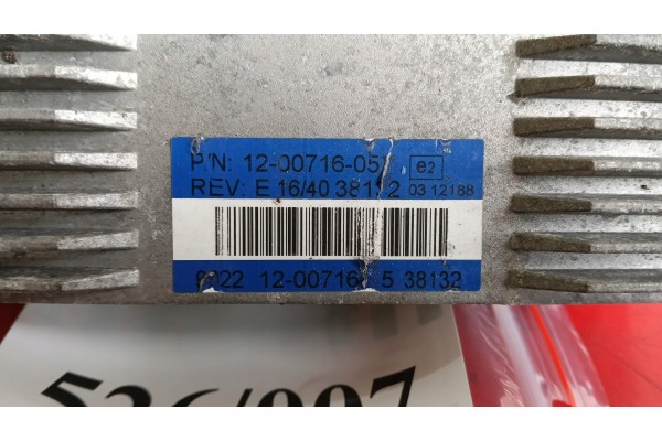 CONTROL BOARD CARRIER XARIOS 12V 12 00716 05 NO 526 007 Catalog number of the part 12 00716 05 9022