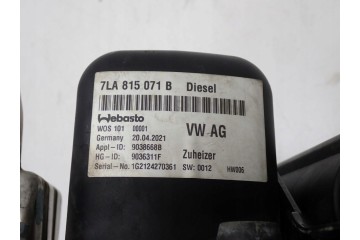 WEBASTO PARKING HEATER SET VW TRANSPORTER T6 T6 1 2 0 TDI 21R Version European