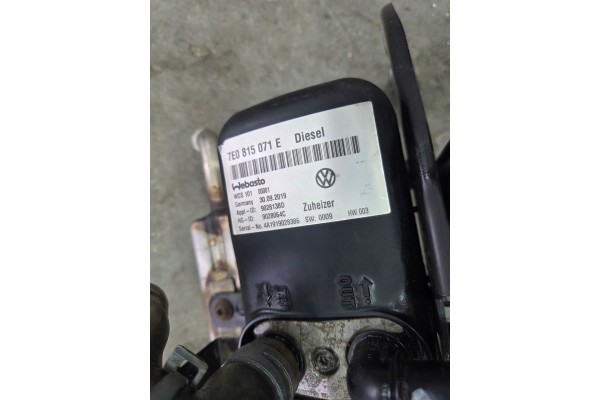 VW T6 parking heater WEBASTO 7E0815071E Part manufacturer Volkswagen OE