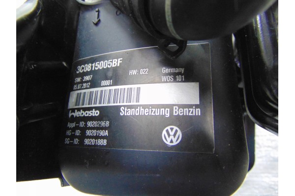 VW CC Lift Webasto Gasolina 3C0815005BF