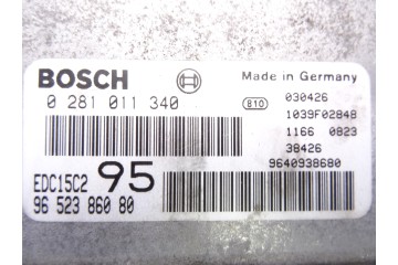 9652386080  CENTRALITA MOTOR UCE CITROEN C5 BERLINA 2.0 HDi Premier 2003 9652386080 207636 CITROEN - 1