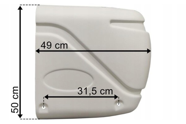 CARRIER XARIOS 400 500 600 REFRIGERATION UNIT RIGHT HOUSING 586047600 Part manufacturer Lamiro